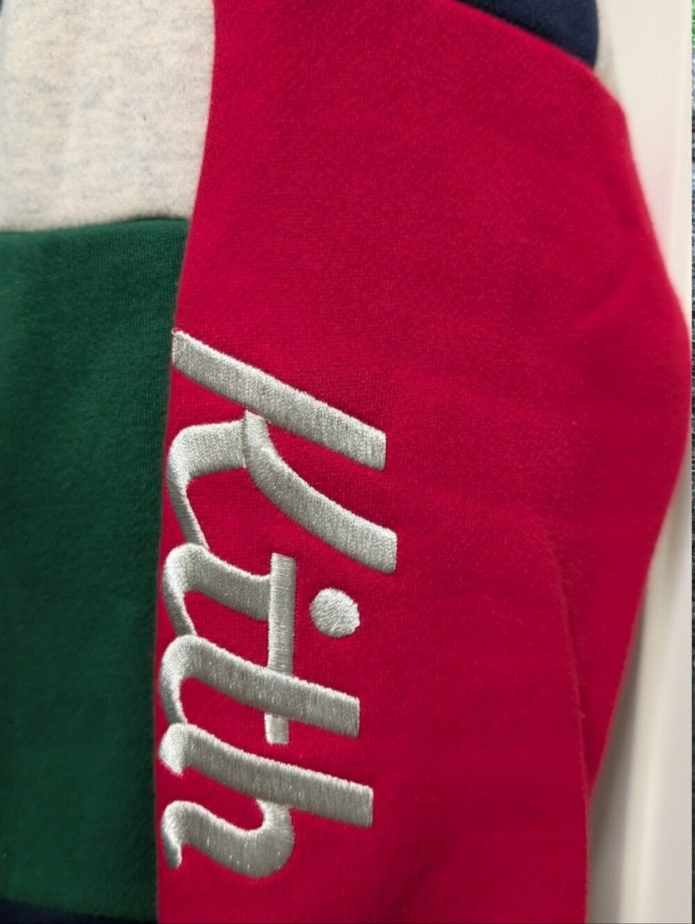 Kith | New York Natives Hoodie Size Small S Long Colorblock Street wear - Picture 4 of 6